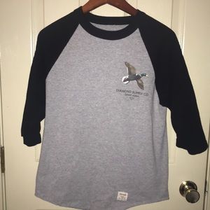 Diamond supply baseball Tee